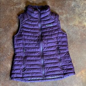 Women’s Columbia Purple Puffer Vest